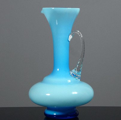 Italian Glass Vase from Empoli, 1960s-GIW-592419