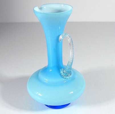 Italian Glass Vase from Empoli, 1960s-GIW-592419