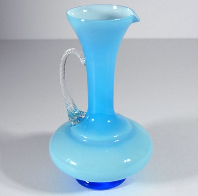 Italian Glass Vase from Empoli, 1960s-GIW-592419