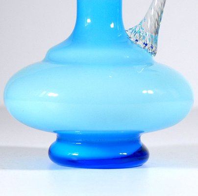 Italian Glass Vase from Empoli, 1960s-GIW-592419