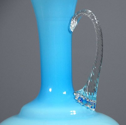 Italian Glass Vase from Empoli, 1960s-GIW-592419