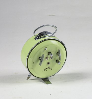 Italian Glazed Metal Alarm Clock from Helm, 1960s-RAQ-1231494