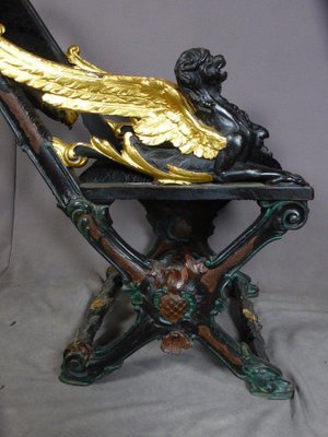 Italian Gondolier Chair, 19th Century-WSV-1124731