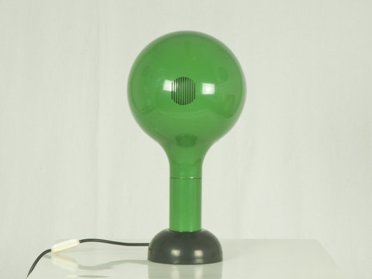 Italian Green and Black Plastic Table Lamp by Adam Thiani & Alberto Dal Lago for Francesconi, 1974-RD-1819310