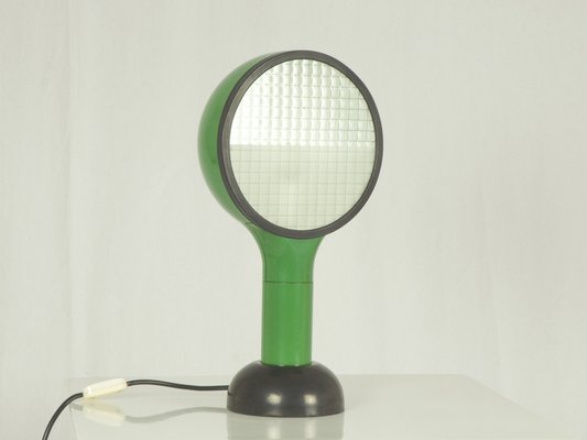 Italian Green and Black Plastic Table Lamp by Adam Thiani & Alberto Dal Lago for Francesconi, 1974-RD-1819310