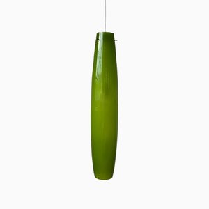 Italian Green Pendant in Murano Glass attributed to Alessandro Pianon for Vistosi, 1960s-HWV-1320520