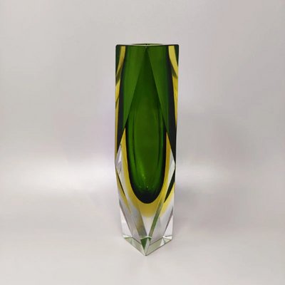 Italian Green Vase by Flavio Poli for Seguso, 1960s-QGR-1177481