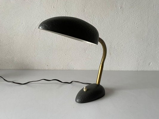 Italian Grey Metal Desk Lamp, 1970s-RDS-1147857