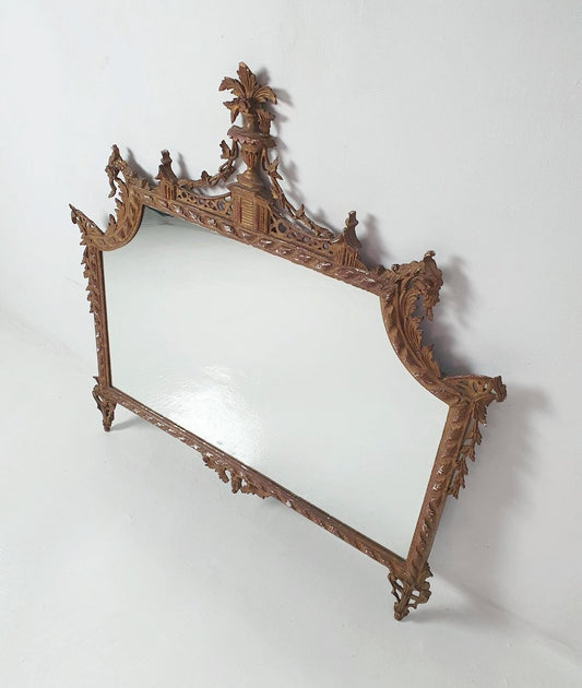 Italian Guilded Mantle Mirror, 1930s