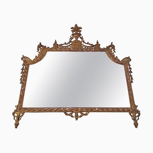 Italian Guilded Mantle Mirror, 1930s-FO-1719565