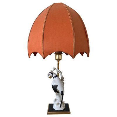 Italian Hand-Painted Porcelain Table Lamp-LL-1348284