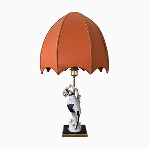 Italian Hand-Painted Porcelain Table Lamp-LL-1348284