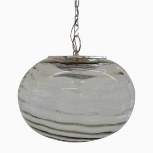 Italian Handblown Glass Pendant Light, 1960s-INL-1160239