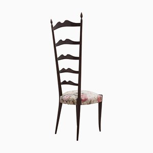 Italian High Back Chiavari Chairs by Paolo Buffa, 1950s, Set of 2-KL-620478