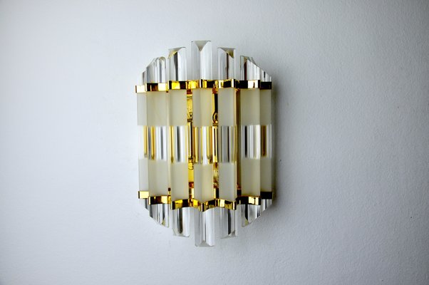 Italian Hollywood Regency Wall Light from Venini, 1970-EJE-960103