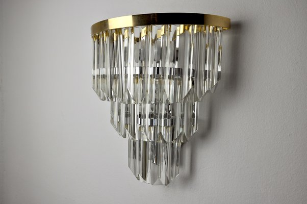 Italian Hollywood Regency Wall Light from Venini, 1970-EJE-960102