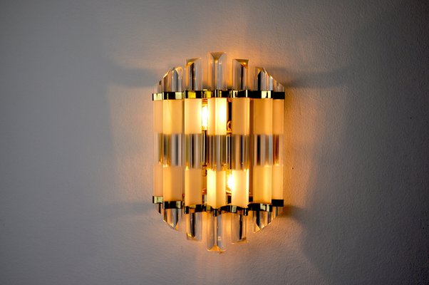 Italian Hollywood Regency Wall Light from Venini, 1970-EJE-960103