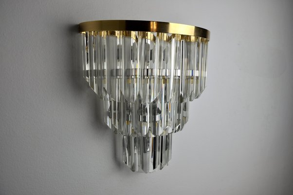 Italian Hollywood Regency Wall Light from Venini, 1970-EJE-960102