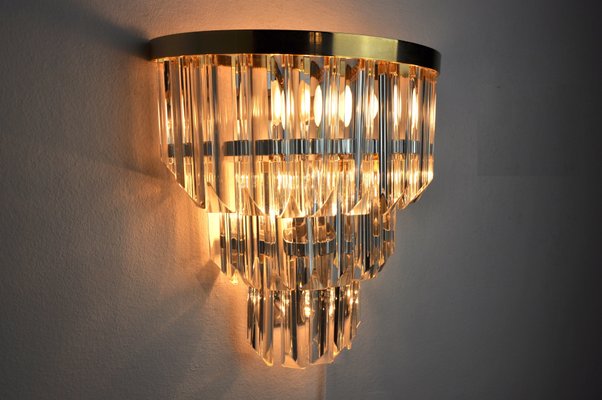 Italian Hollywood Regency Wall Light from Venini, 1970-EJE-960102