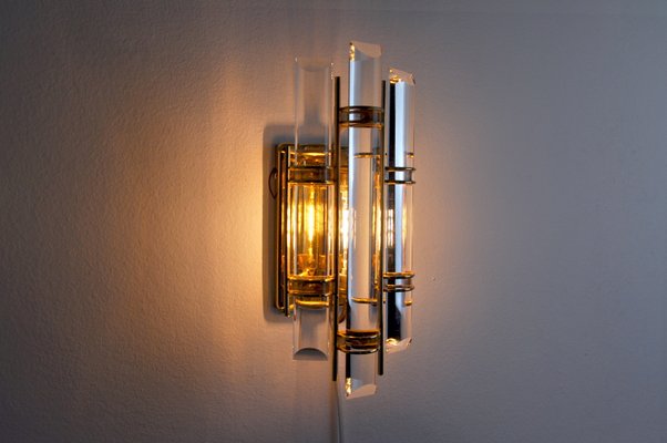 Italian Hollywood Regency Wall Light from Venini, 1970-EJE-960096