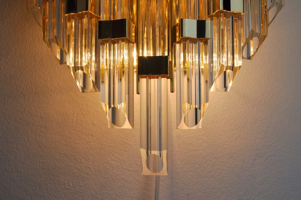 Italian Hollywood Regency Wall Light from Venini, 1970-EJE-960094