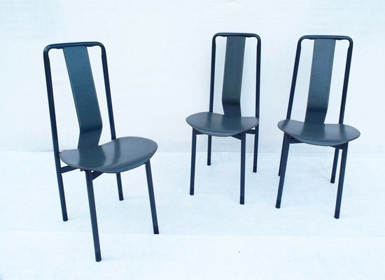 Italian Irma Chairs by Achille Castiglioni for Zanotta, 1979, Set of 3-WF-1444997