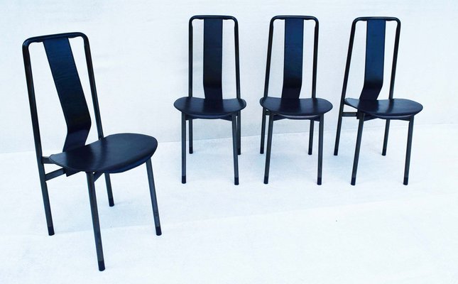 Italian Irma Chairs by Achille Castiglioni for Zanotta, 1979, Set of 4-WF-1445000