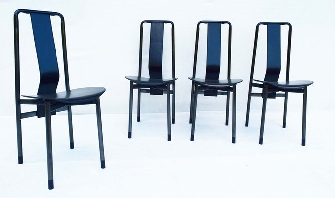 Italian Irma Chairs by Achille Castiglioni for Zanotta, 1979, Set of 4-WF-1445000