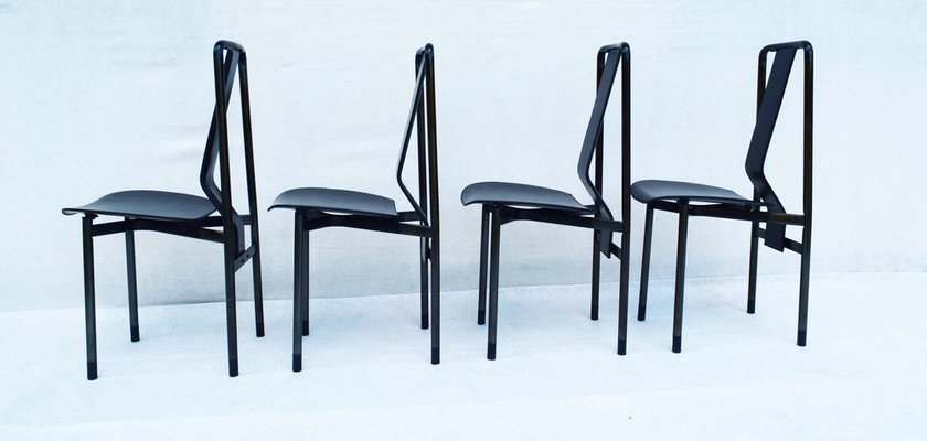 Italian Irma Chairs by Achille Castiglioni for Zanotta, 1979, Set of 4-WF-1445000