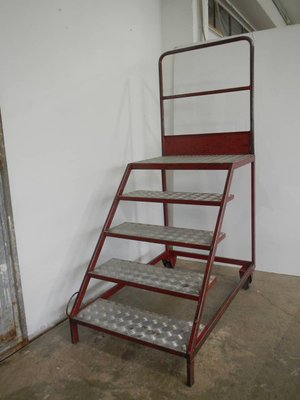 Italian Iron Step Ladder, 1970s-WWQ-692615