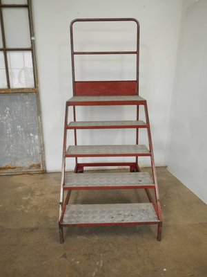 Italian Iron Step Ladder, 1970s-WWQ-692615