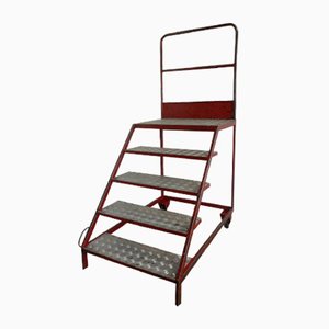 Italian Iron Step Ladder, 1970s-WWQ-692615