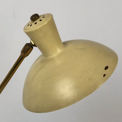 Italian Lacquer and Brass Table Lamp, 1950s-OT-838202