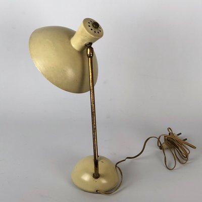 Italian Lacquer and Brass Table Lamp, 1950s-OT-838202