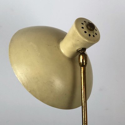 Italian Lacquer and Brass Table Lamp, 1950s-OT-838202