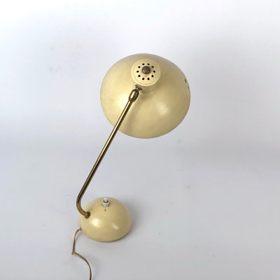 Italian Lacquer and Brass Table Lamp, 1950s-OT-838202