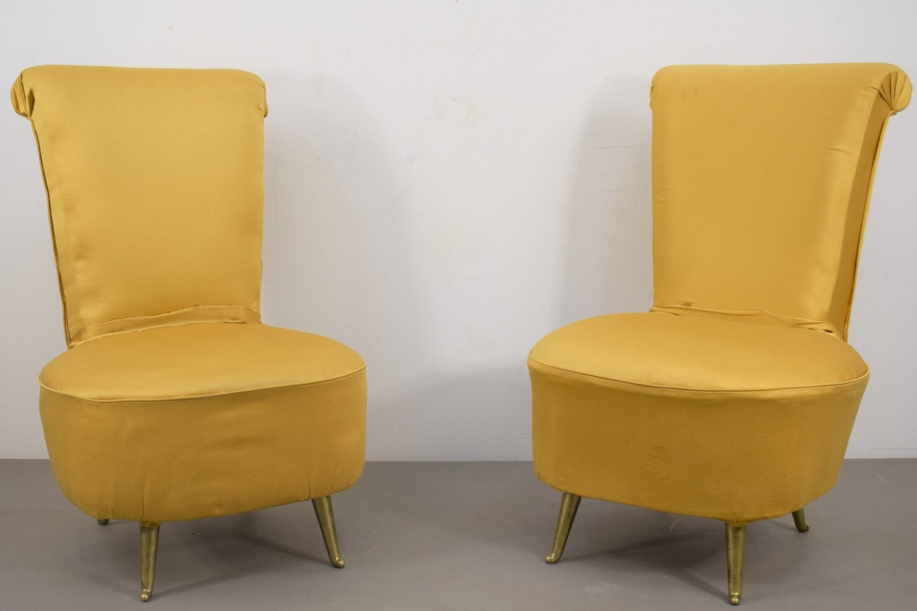 Italian Lacquer Armchairs by Cesare Lacca for Cesare Lacca, 1950, Set of 2