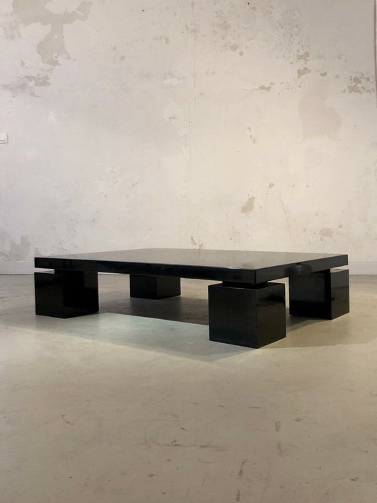 Italian Lacquered Coffee Table from Cidue, 1970s