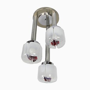 Italian Lamp with Tulip in Murano Glass-NE-995707