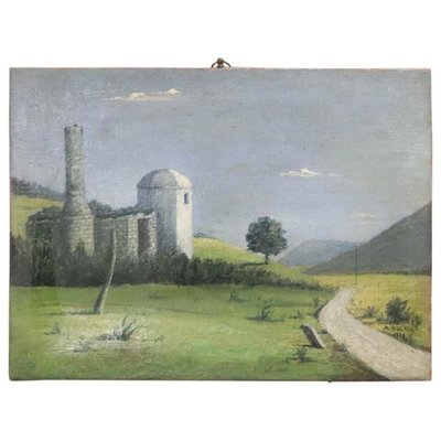 Italian Landscape, Oil on Canvas, 1939-DCO-1031248