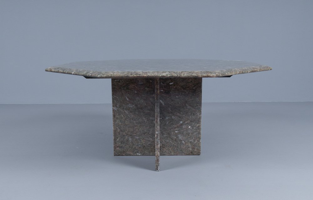 Italian Lava Del Mare Coffee Table, 1970s