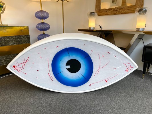 Italian Le Temoin Eye Sculpture Bench by Man Ray for Studio Simon, 1971-FUE-1001789