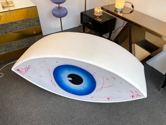 Italian Le Temoin Eye Sculpture Bench by Man Ray for Studio Simon, 1971-FUE-1001789