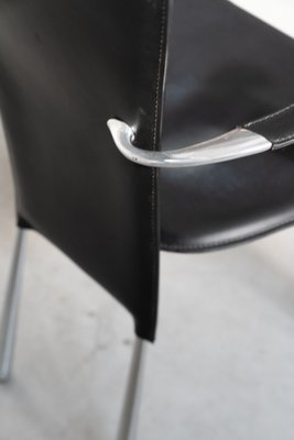 Italian Leather Armchair from Stine Line, 1990s-KNM-2026888