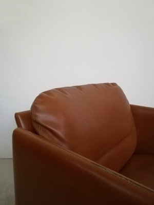 Italian Leather Springtime Series Armchair by Marco Zanuso for Arflex, 1960s-UIW-1279091