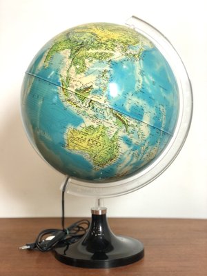 Italian Light-Up Globe from Rico, Italy, 1970s-FQG-1742909