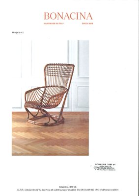 Italian Living Room Armchair by Tito Agnoli for Bonacina, 1960-MNF-1704586