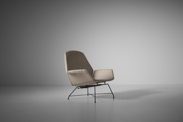 Italian Lotus Lounge Chair by Augusto Bozzi for Saporiti, 1960s-CO-1301269