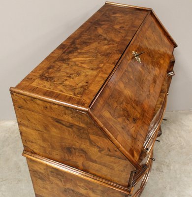 Italian Louis XV Secretaire in Walnut, 18th Century-UMS-1752513