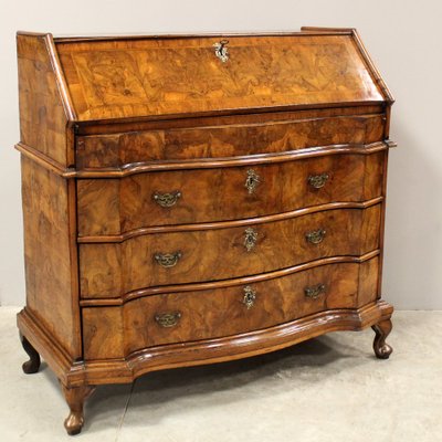 Italian Louis XV Secretaire in Walnut, 18th Century-UMS-1752513